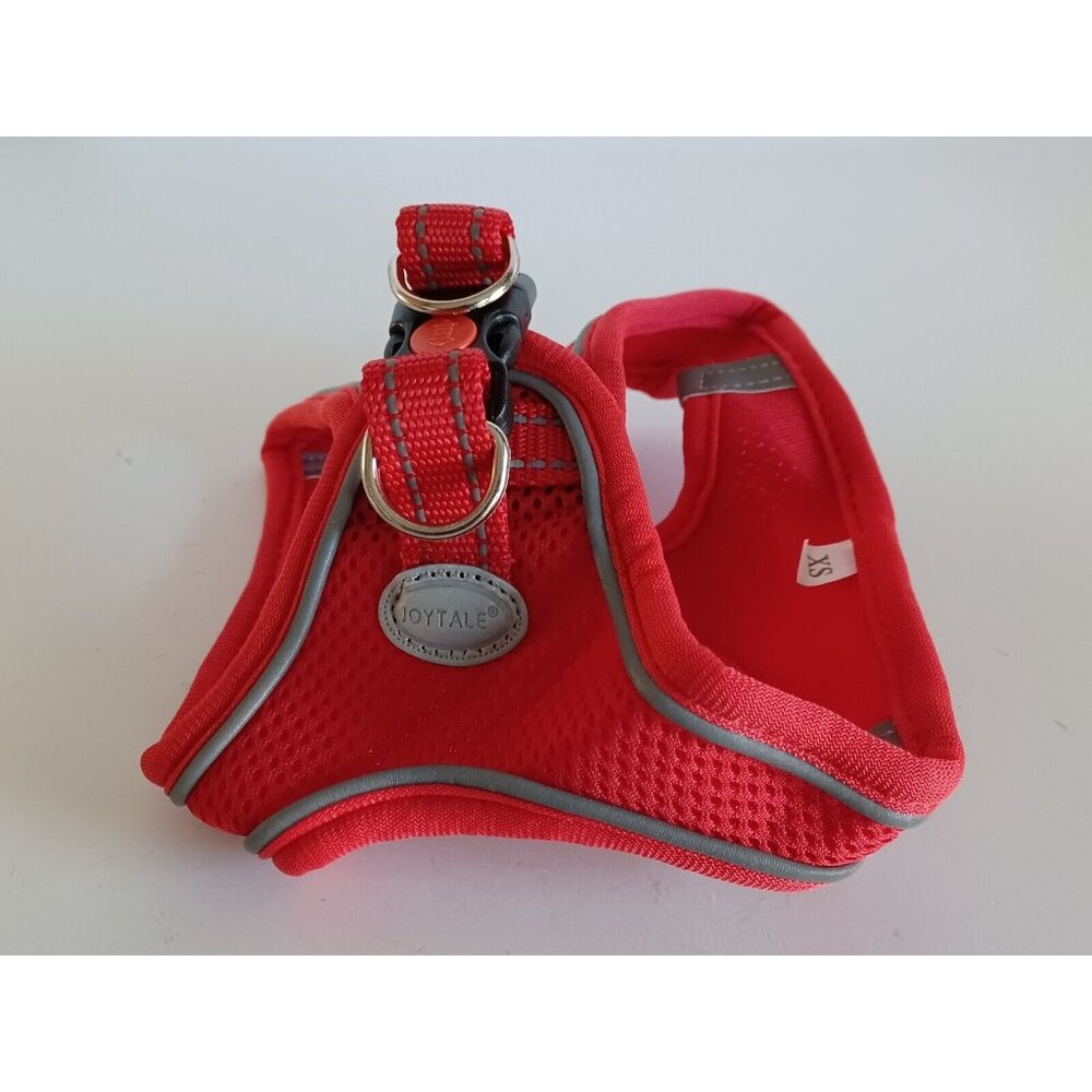 Joytale Step in Dog Harness, Breathable Mesh, Reflective Soft Padded-Red Medium